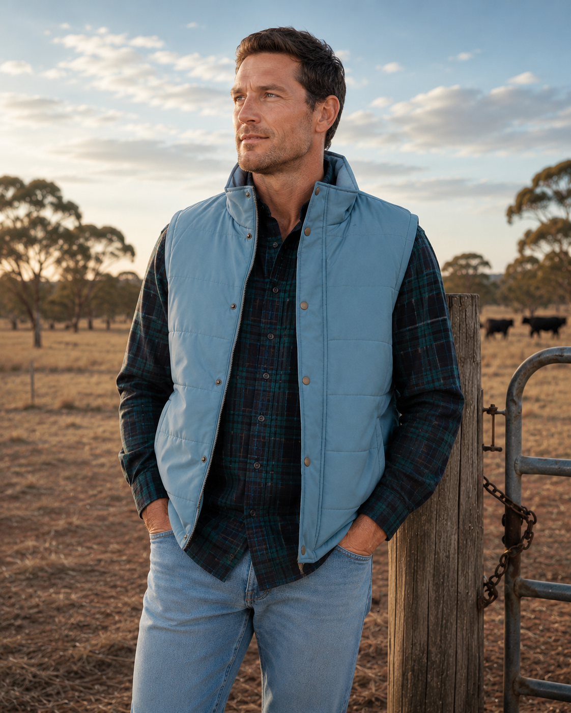 Bluestone Quilted Vest