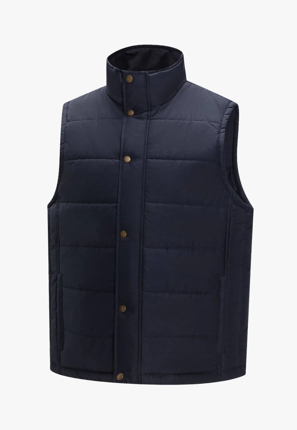 Navy Padded Vest.