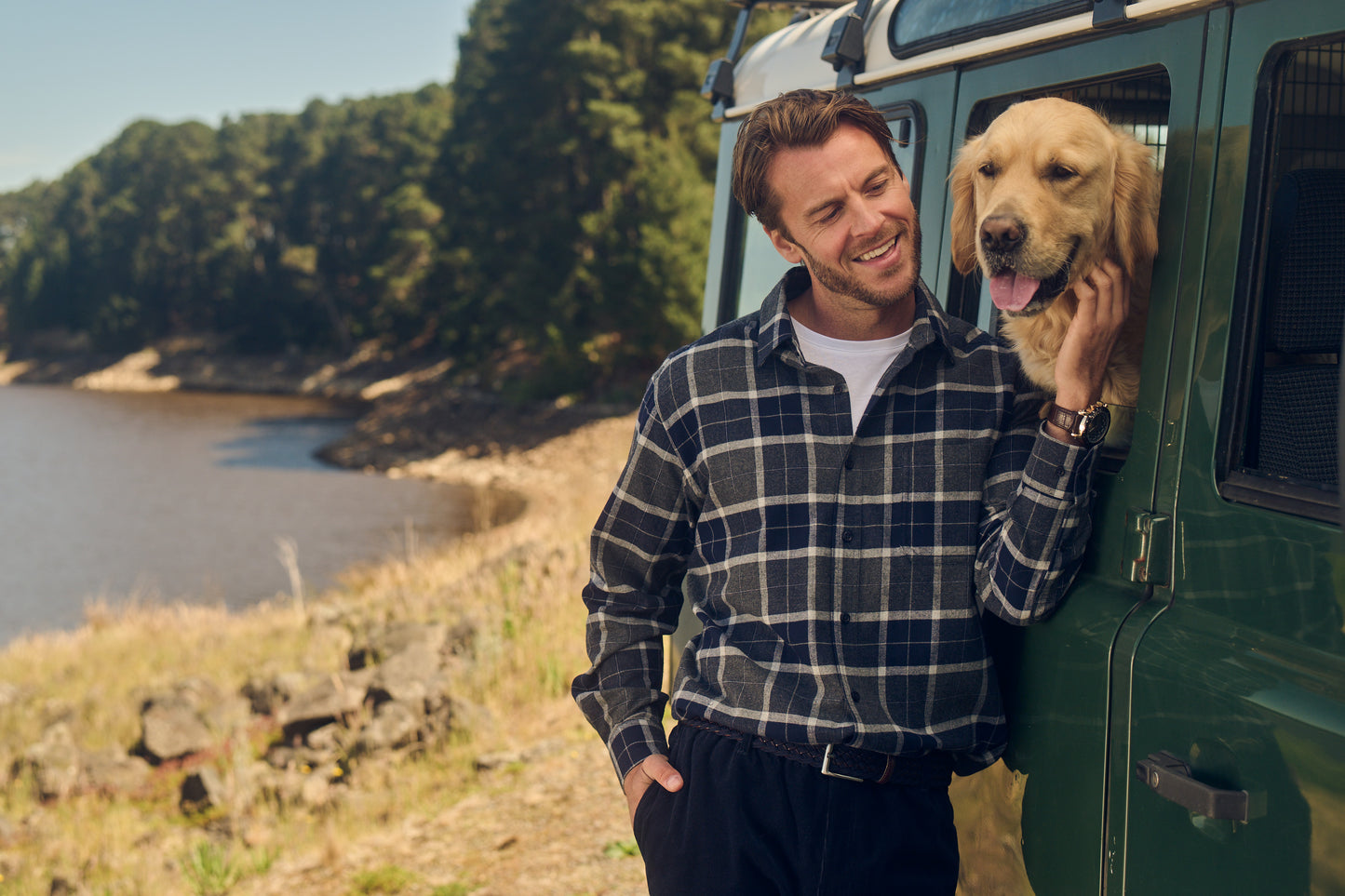 Straton Brushed Cotton Shirt