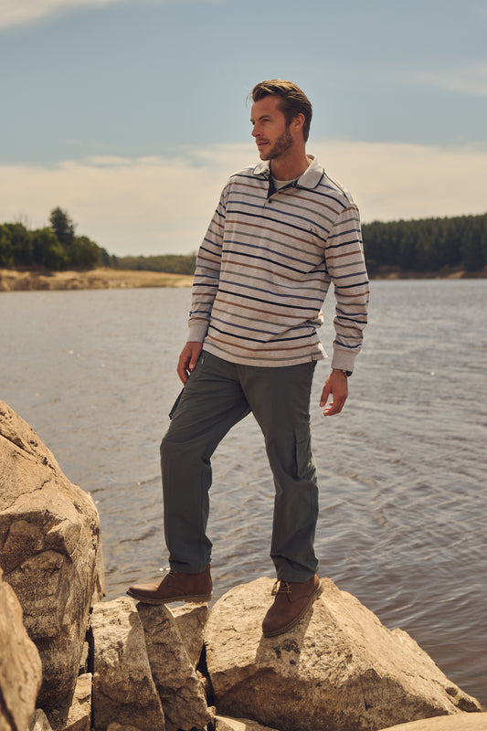 Kendell Long Sleeve Polo