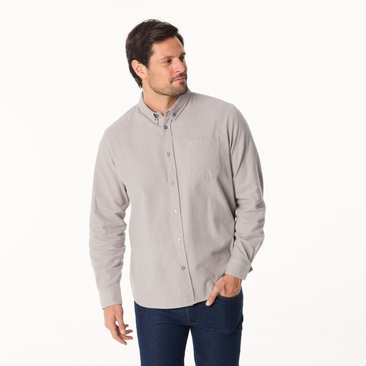 Plain Grey Dress Shirt