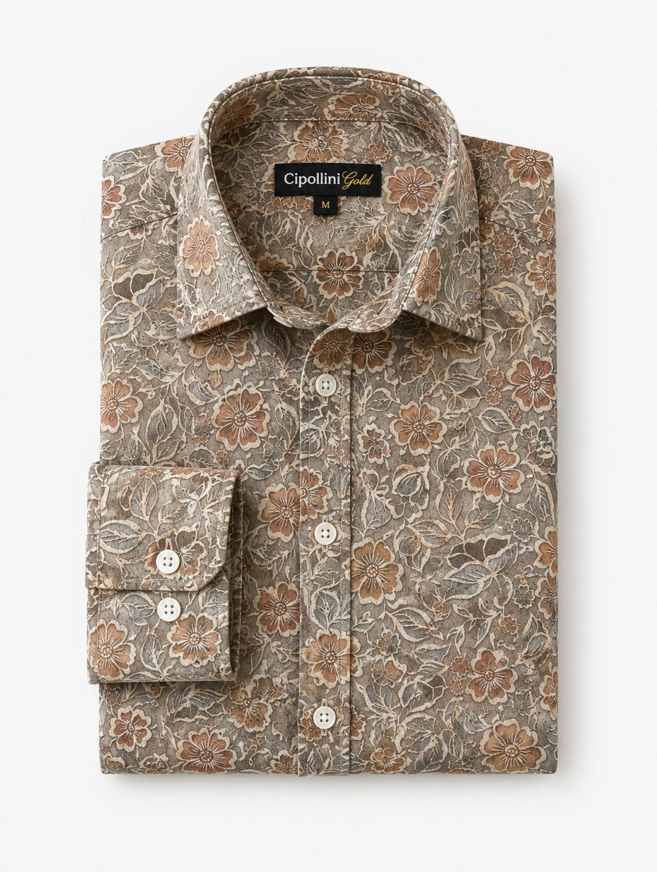 Autumn Flare Long Sleeve Swiss Cotton Shirt