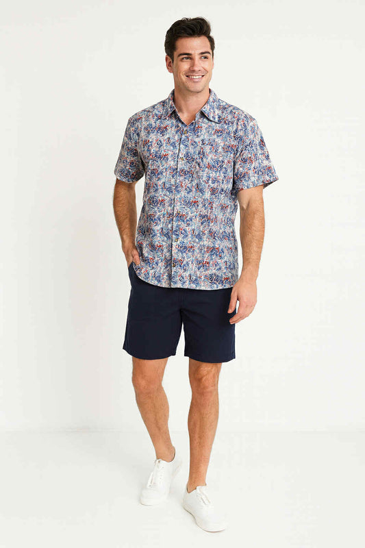 Mauve Sky Bamboo Shirt