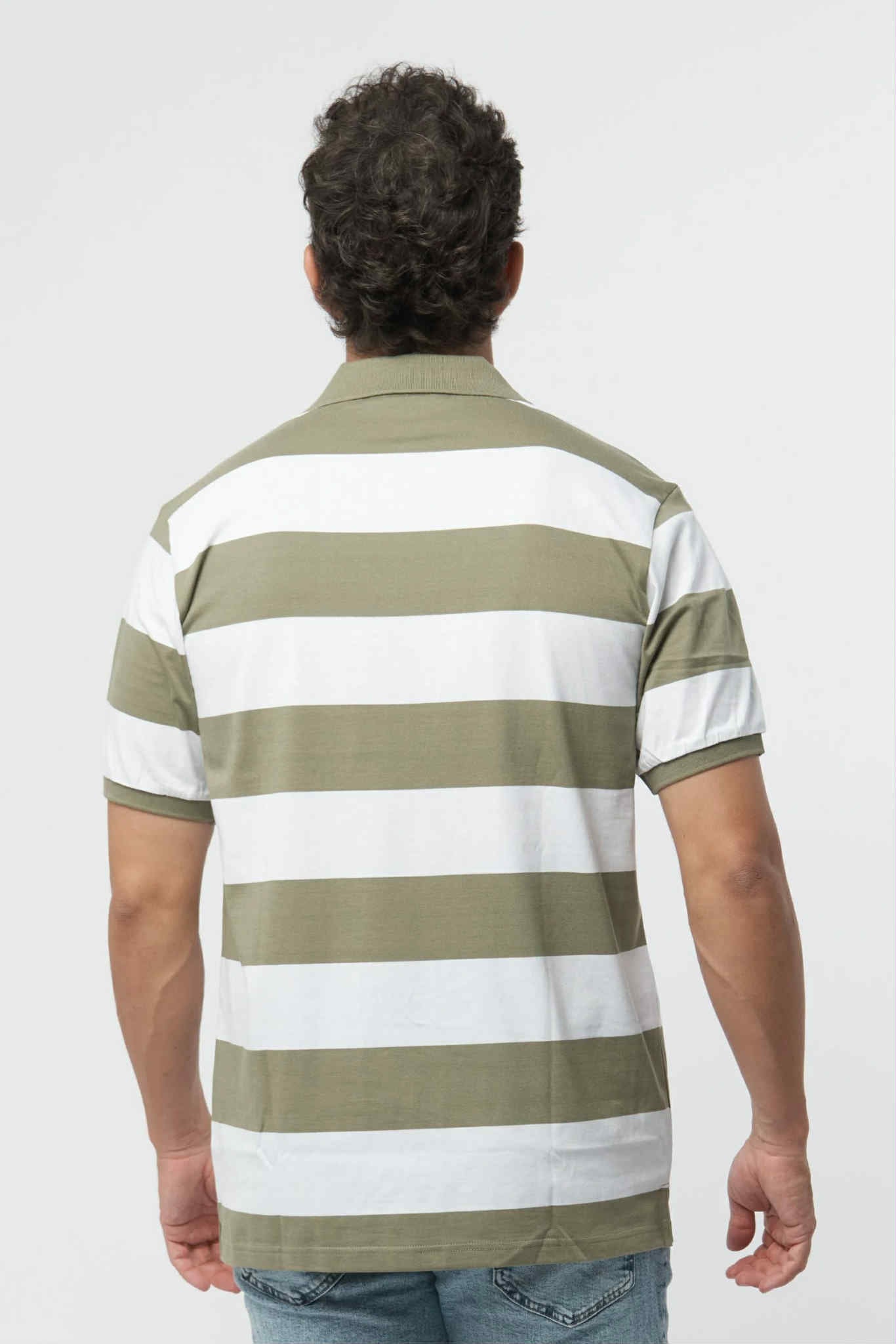 White Sage Cotton Polo