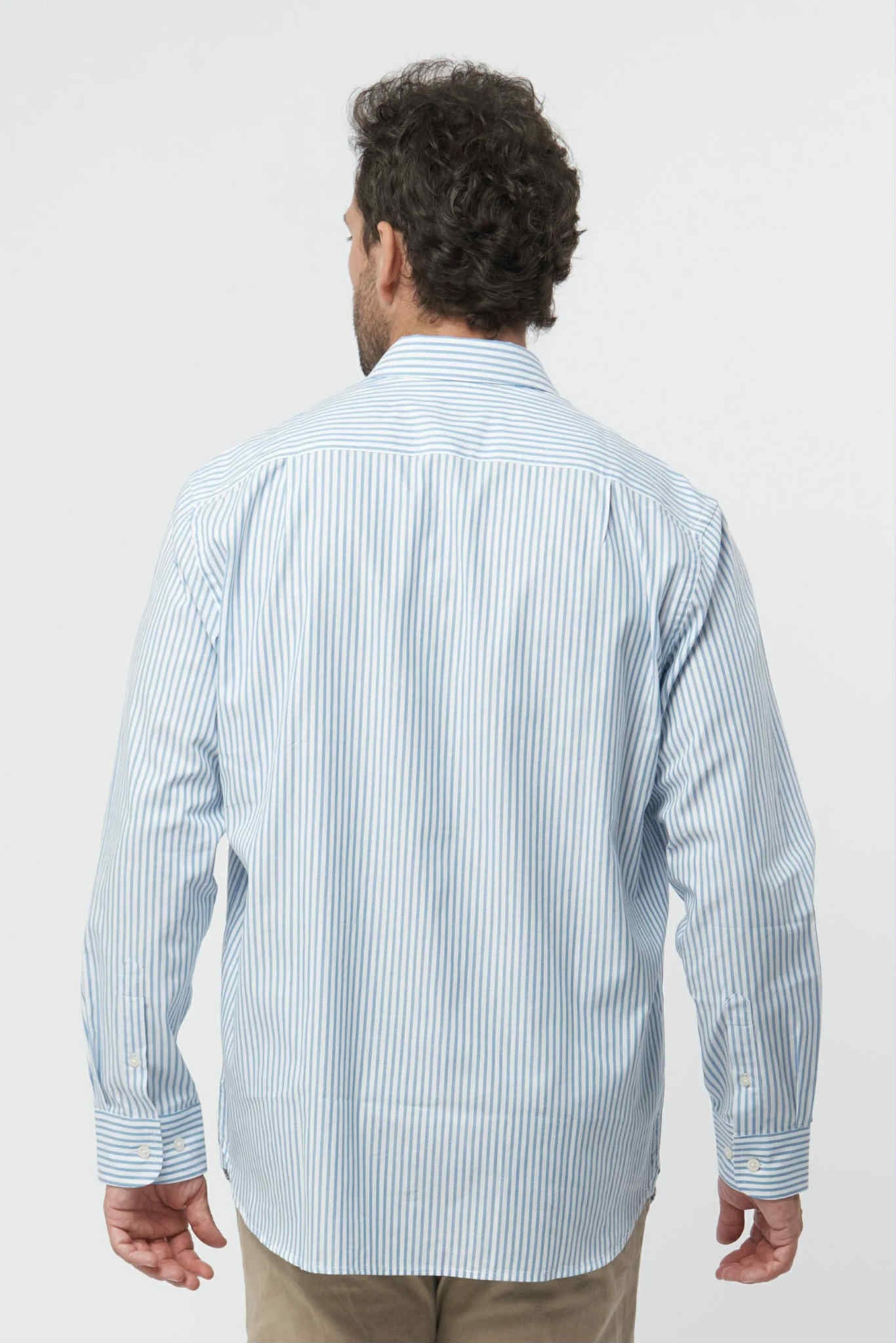 Navy White Stripe Shirt