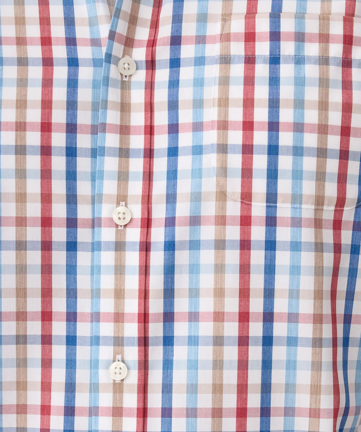 Multi Check Easy Care Long Sleeve Shirt