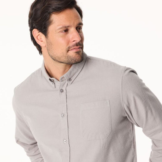 Plain Grey Dress Shirt