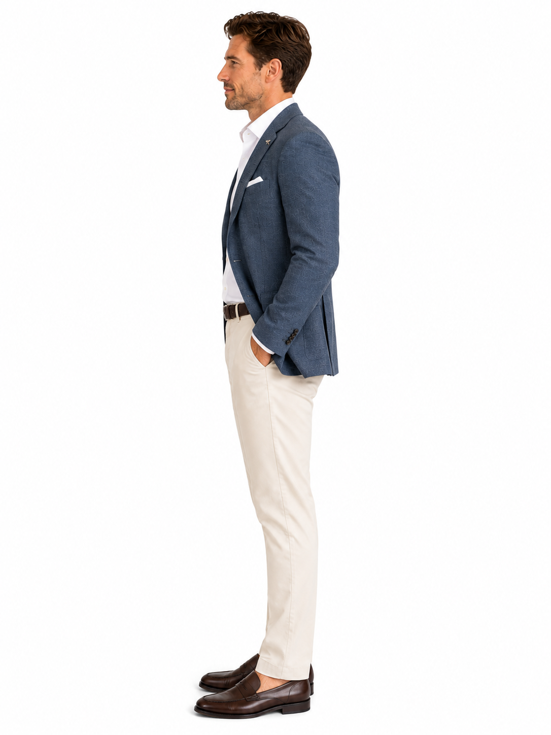 Massimo Andre' Linen Blend Blazer