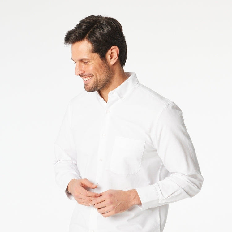 Plain White Dress Shirt