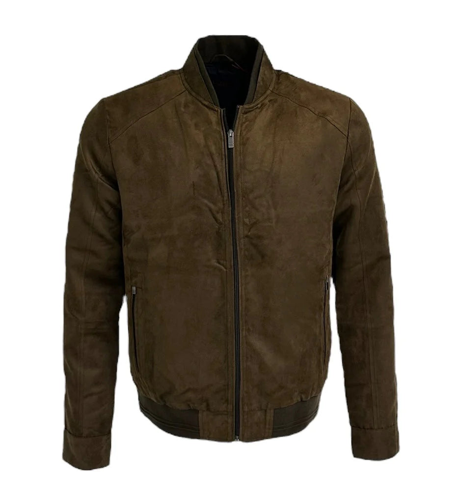 Dory Micro Suede Brown Jacket