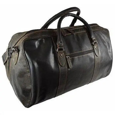 Leather Weekend Travel Bag