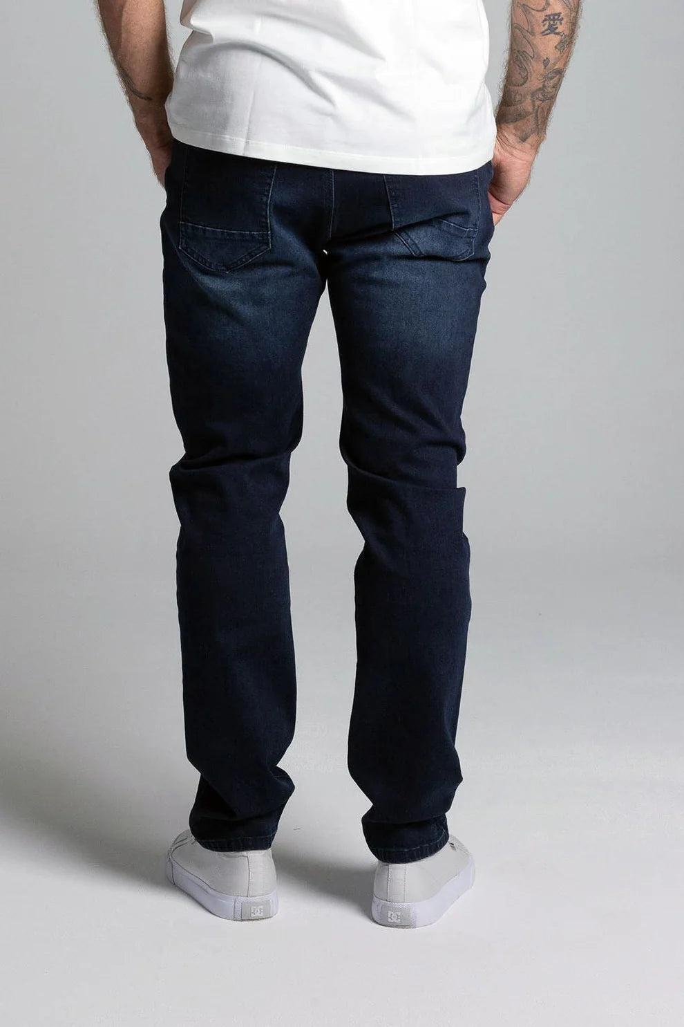 West Dark Blue Stretch Jeans