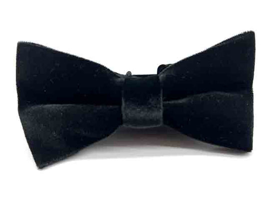 Black Velvet Bow Tie