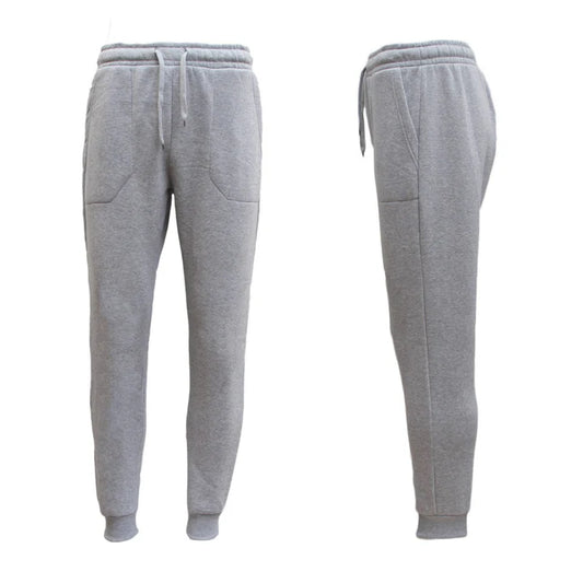 Grey Fleece Track Pants
