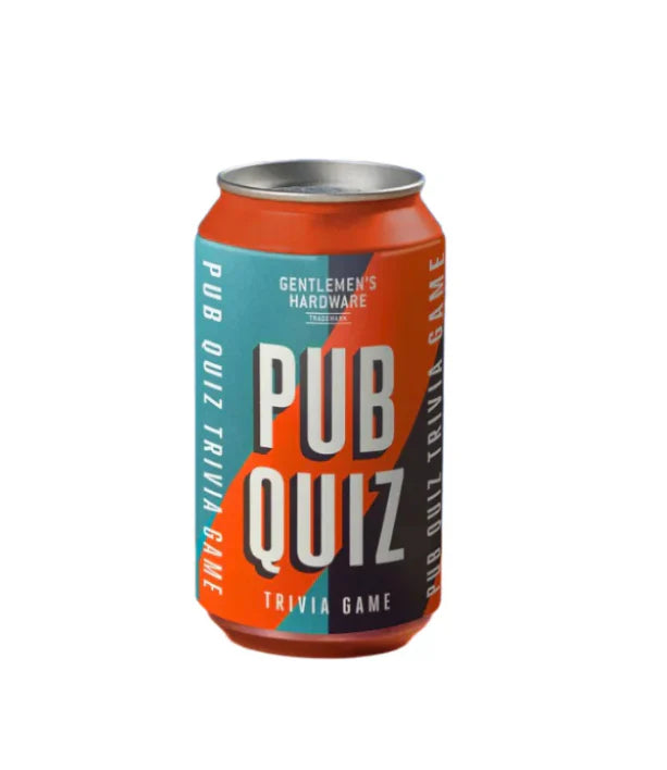 Pub Quiz Trivia in a Can