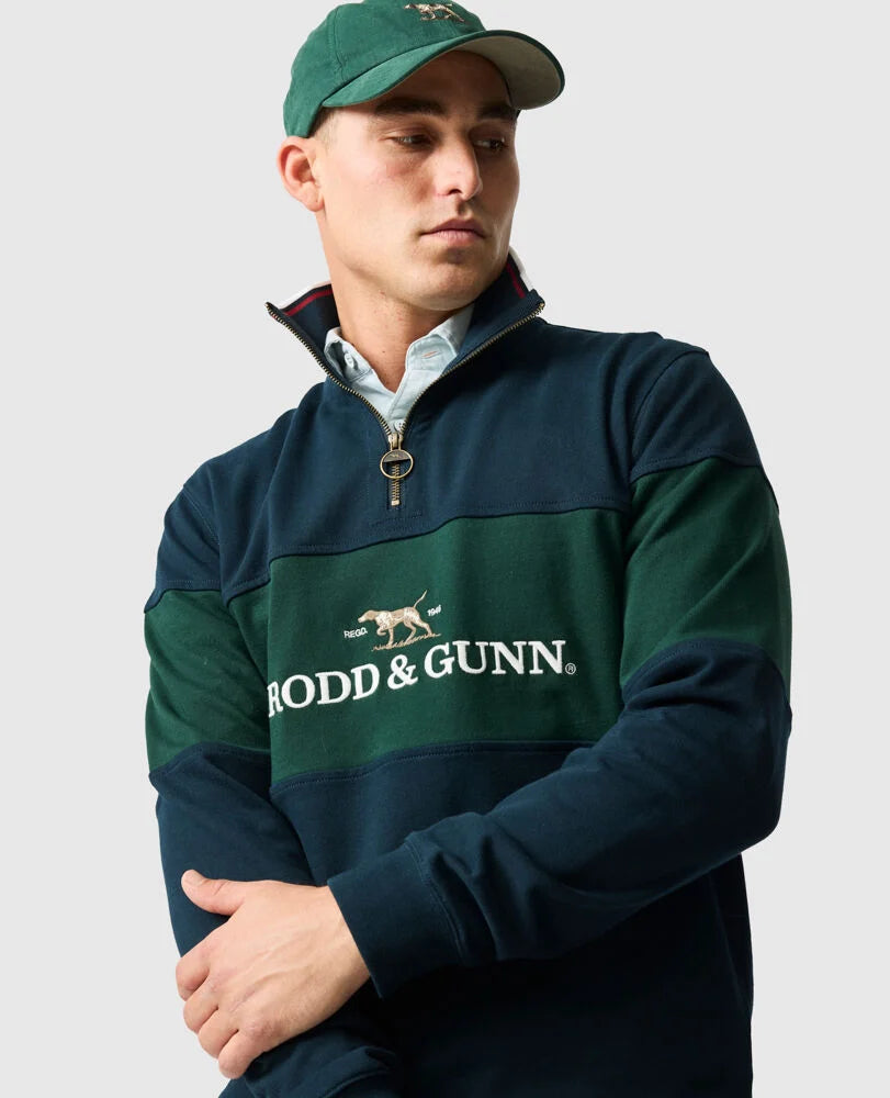 Rodd & Gunn Foresters Peak Sweat Eclipse