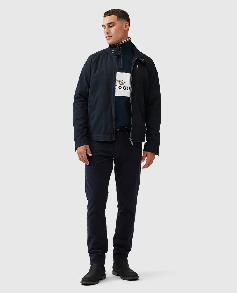 Rodd & Gunn Foresters Peak Sweat Midnight
