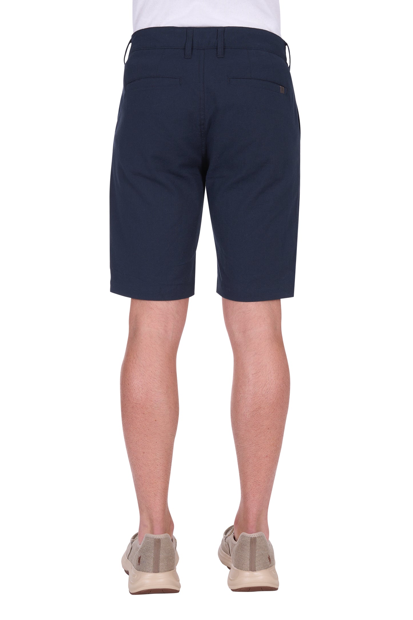 Navy Stretch Short