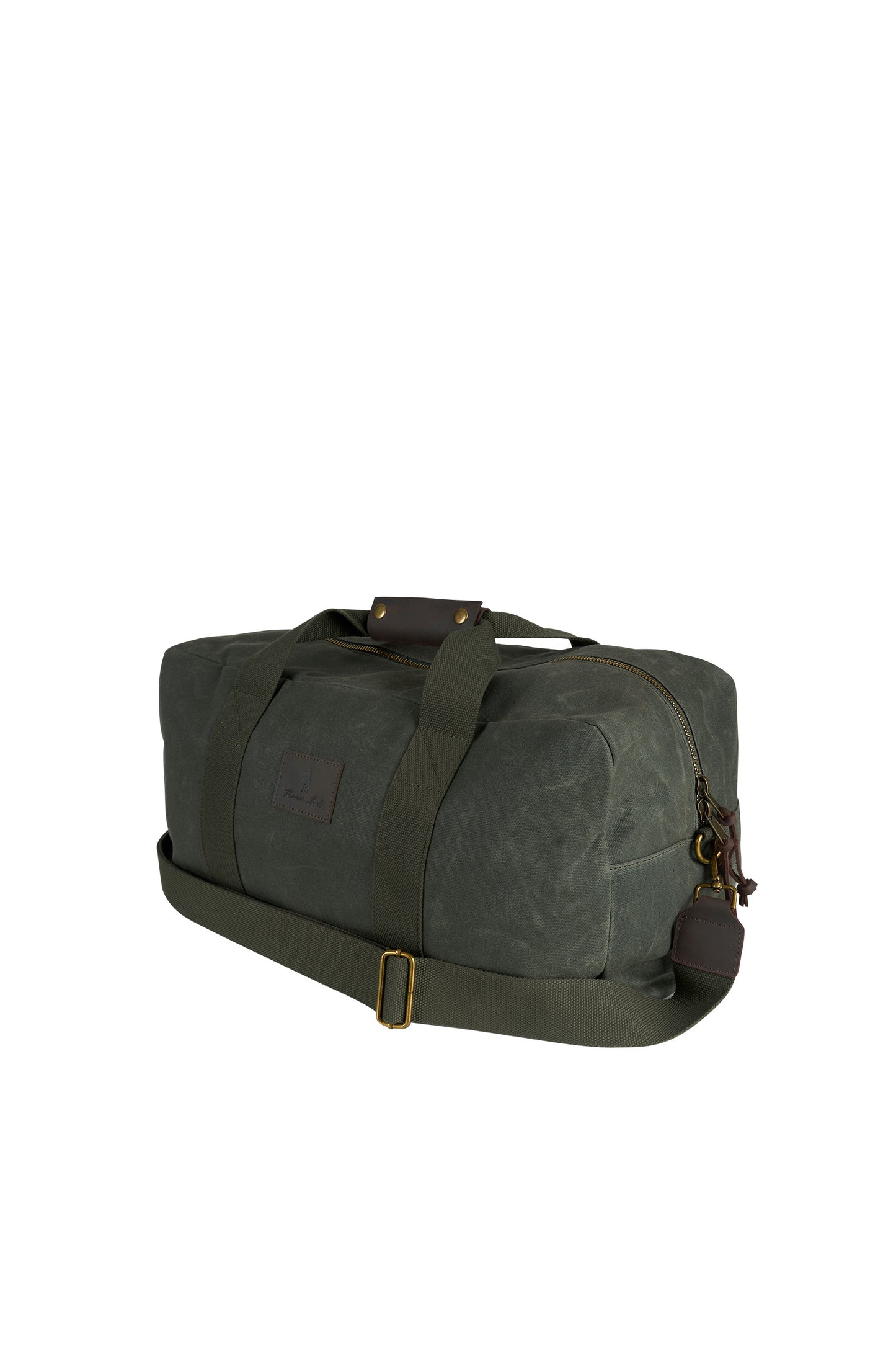 Green Canvas Duffle Bag