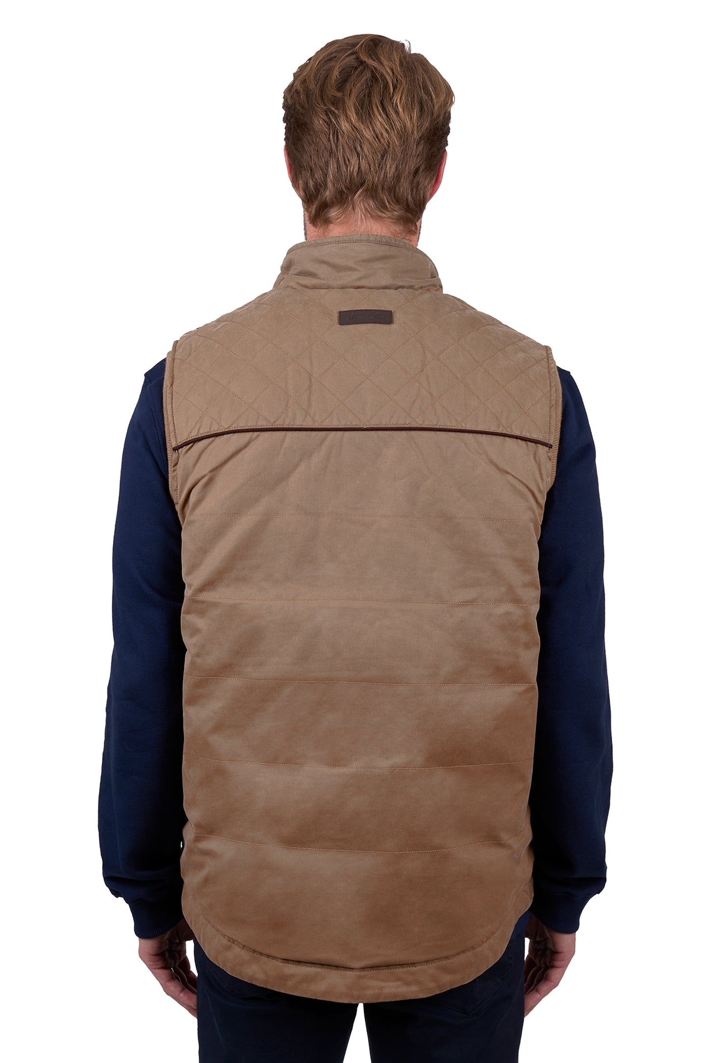 Stan Faux Oilskin Vest