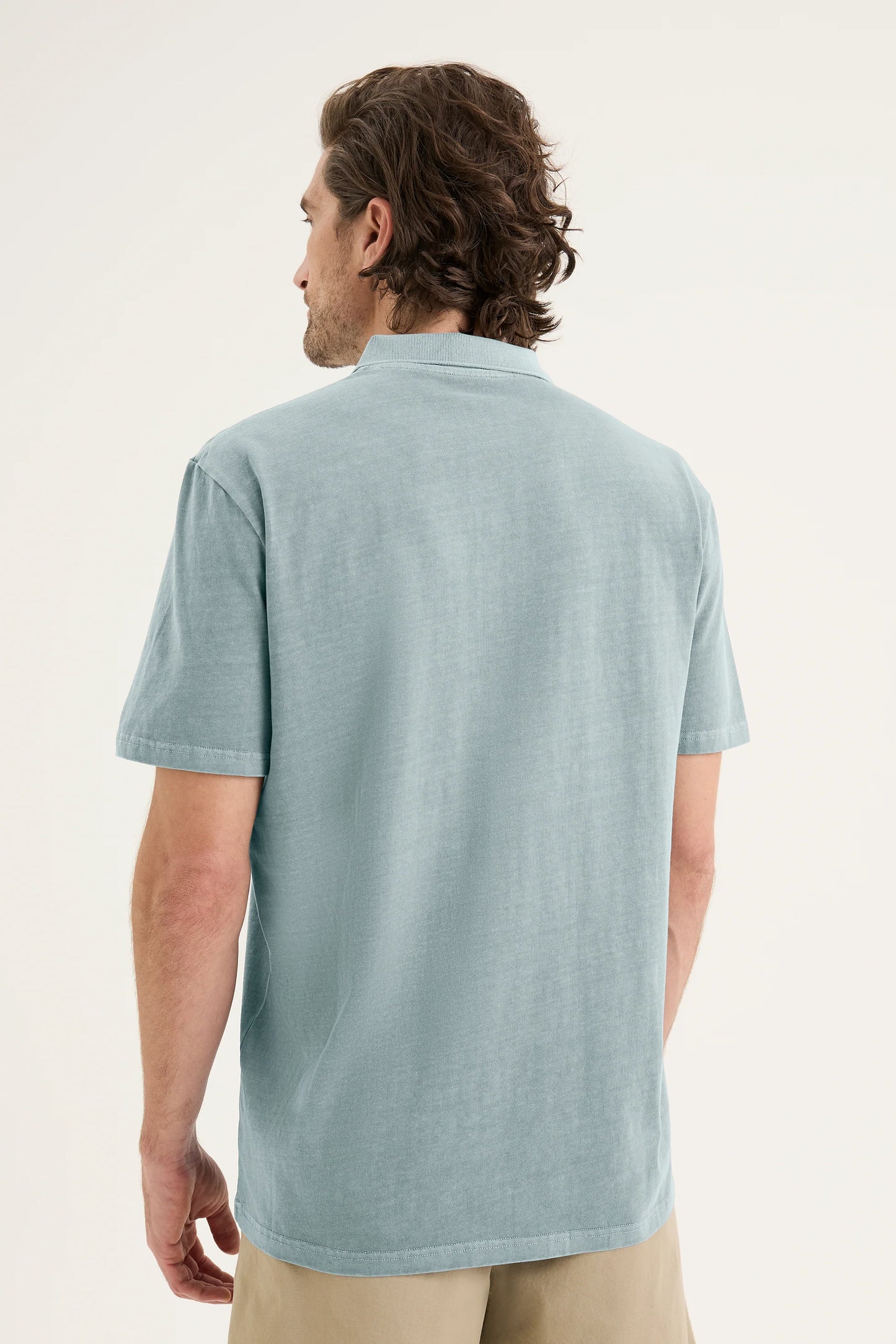 Mint Jersey Polo