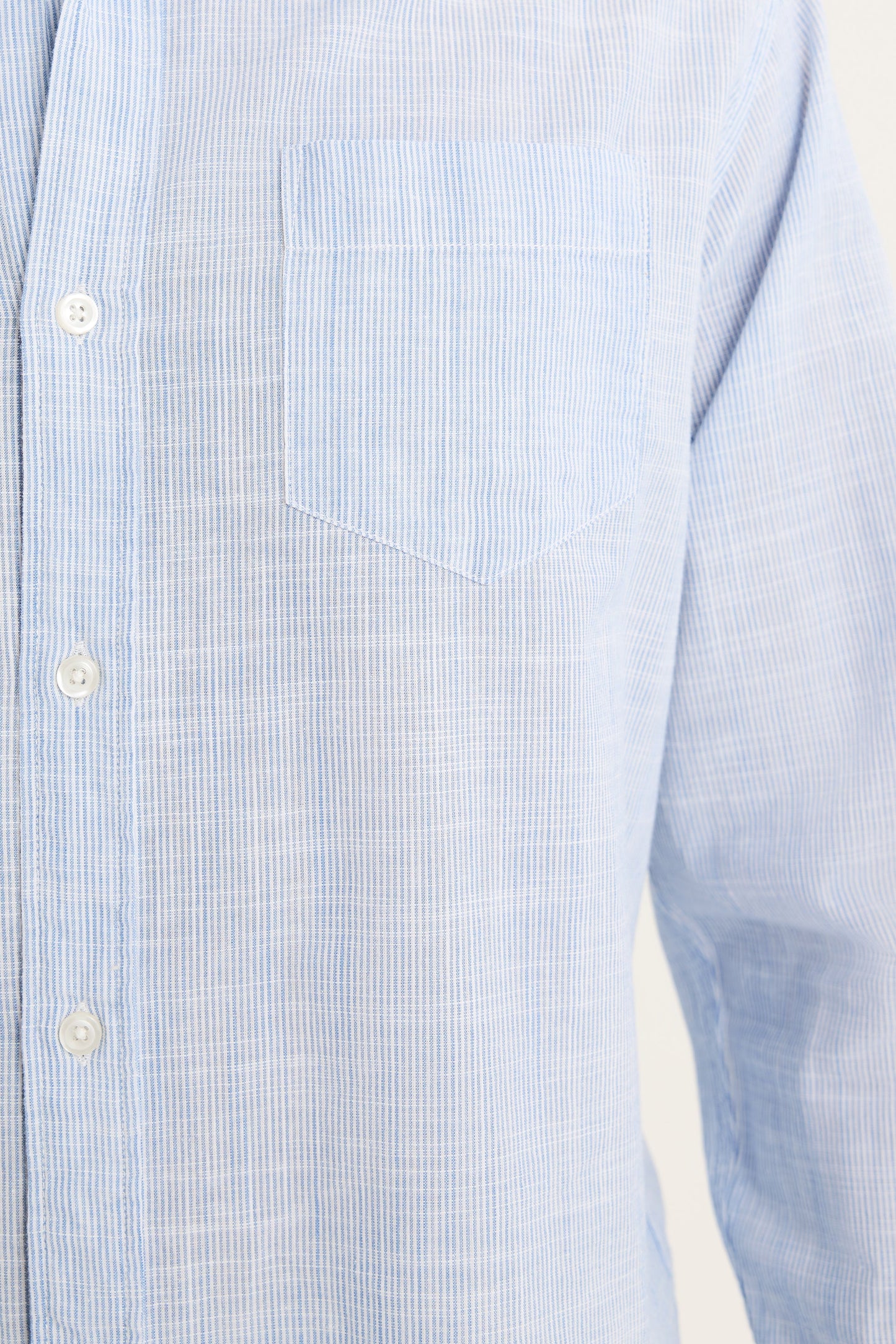 Sky Stripe Linen Shirt
