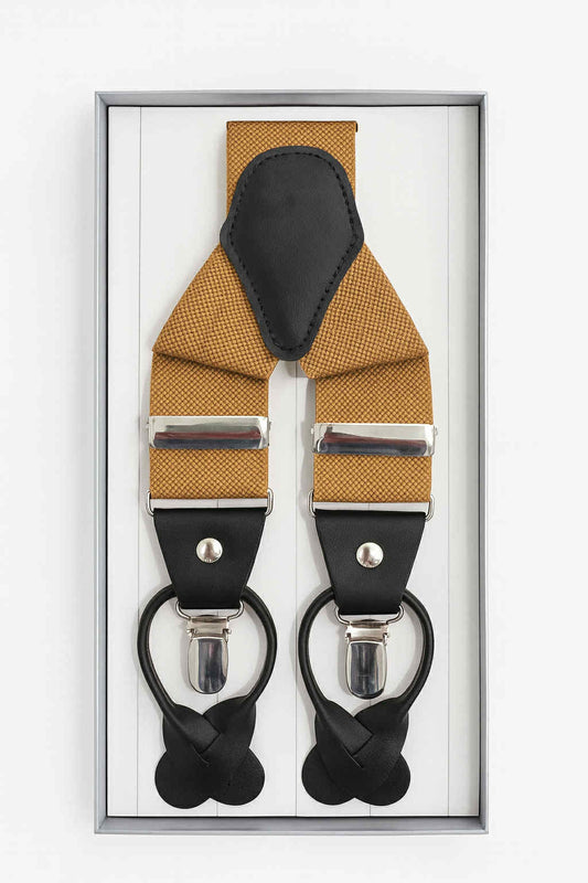 Mens Cappuccino Braces