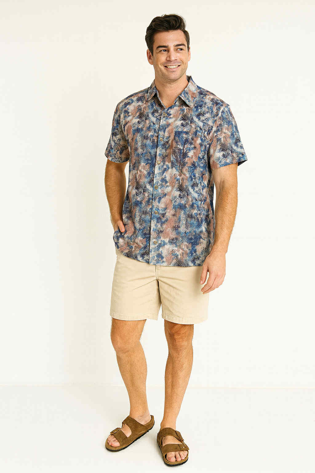 Natural Sand Bamboo Shirt