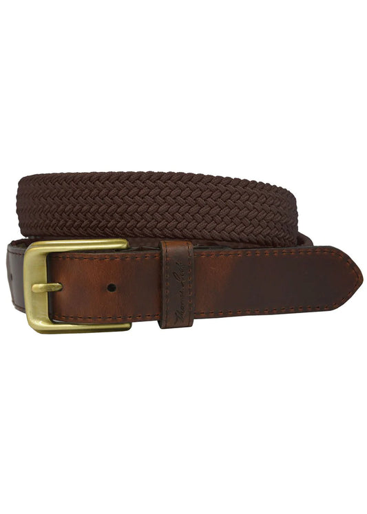 Brown Comfort Waist Belt