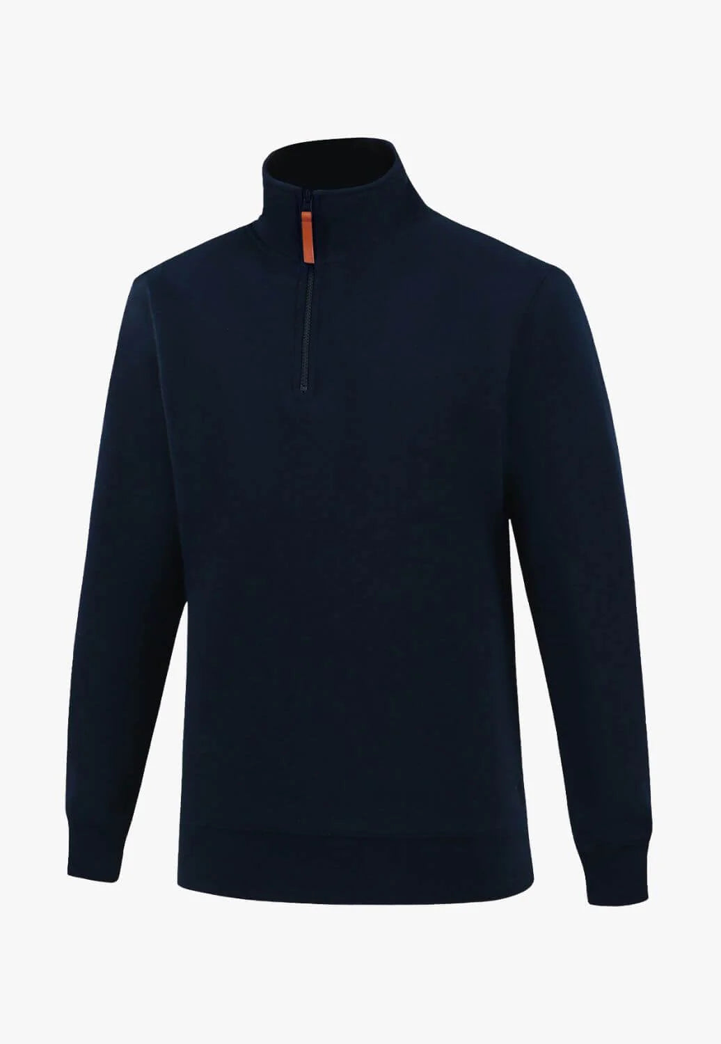 Navy Quarter Zip Fleece Jumper