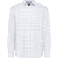 White Non Iron Twill Check