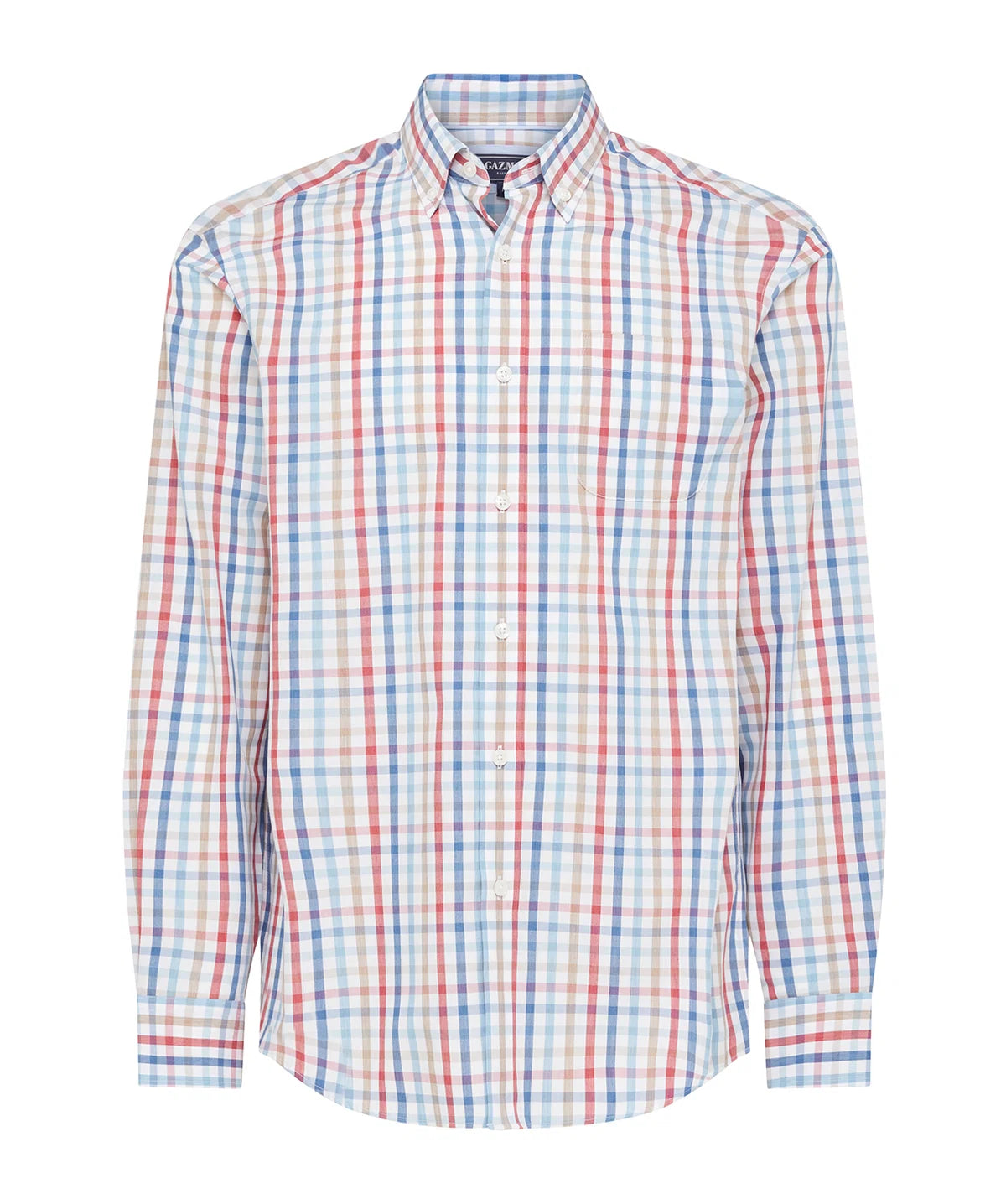 Multi Check Easy Care Long Sleeve Shirt
