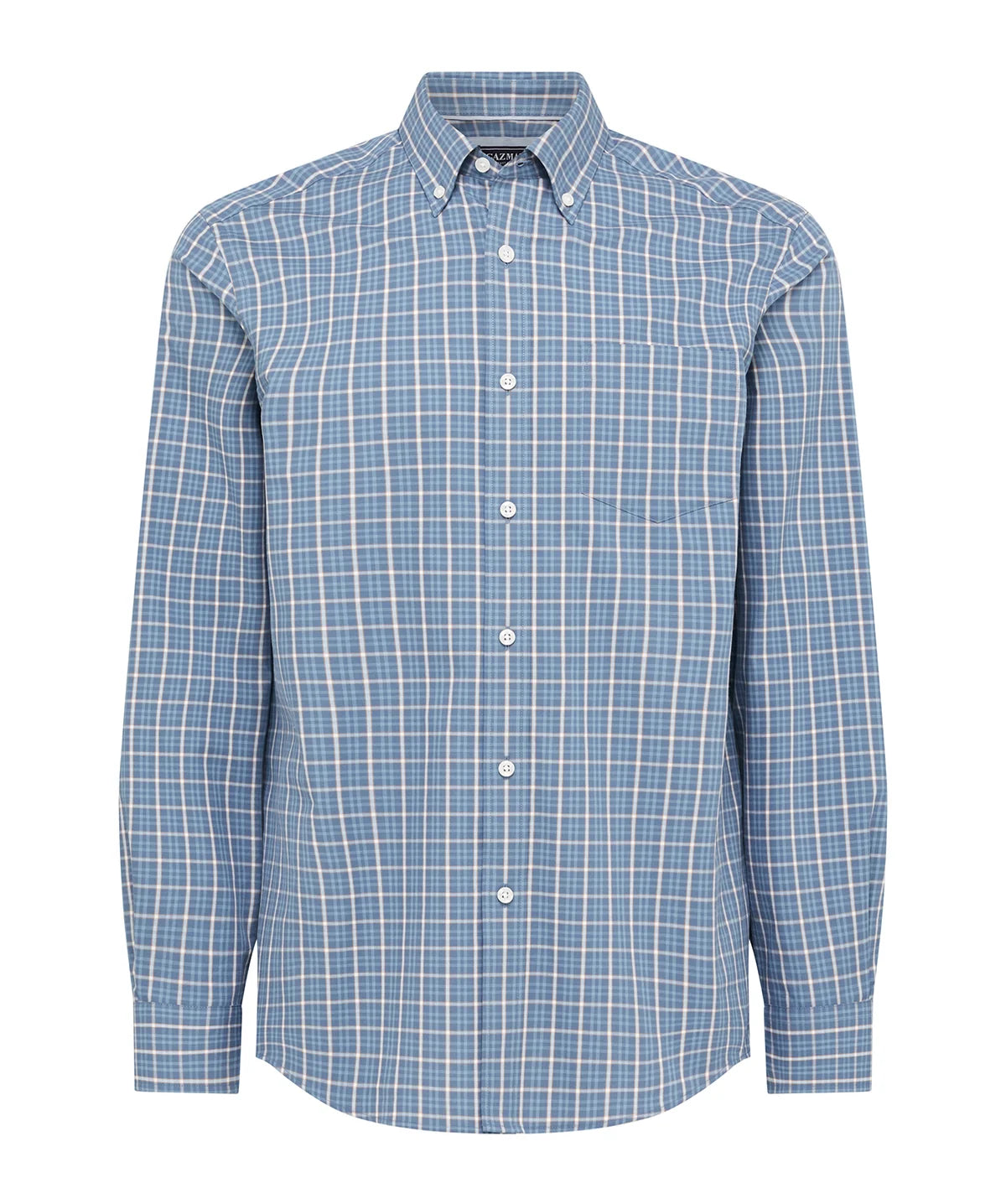 Denim Easy Care Multi Check Long Sleeve Shirt