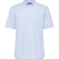 Sky Blue Easy Care Dobby Check  Short Sleeve Shirt