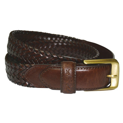 Brown Harry Braided Belt