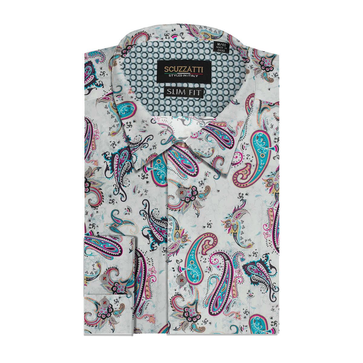 Rainbow Paisley Shirt