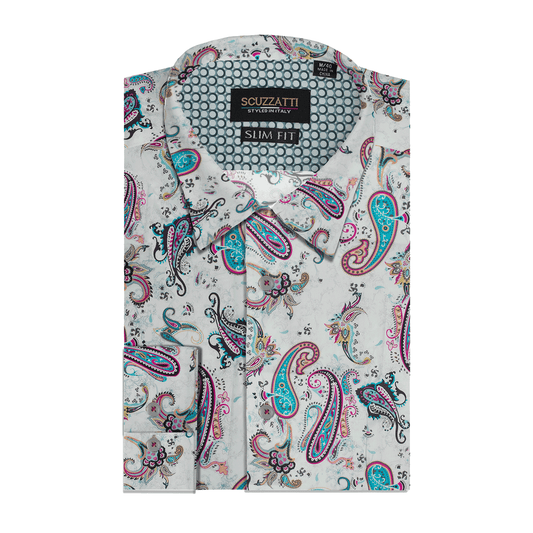 Rainbow Paisley Shirt