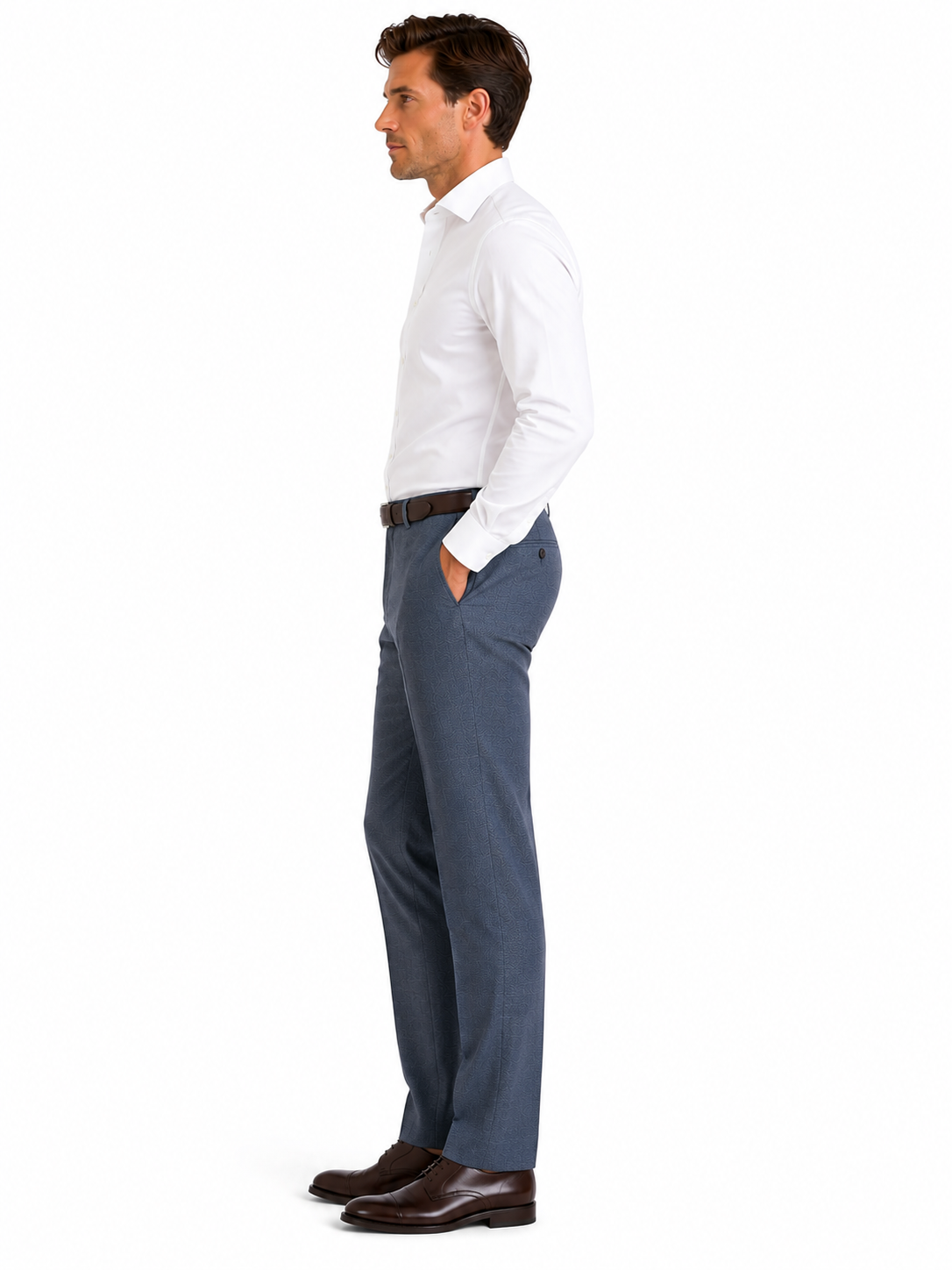 Massimo Andre' Linen Blend Trousers
