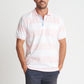 Pink and white Stripe Polo