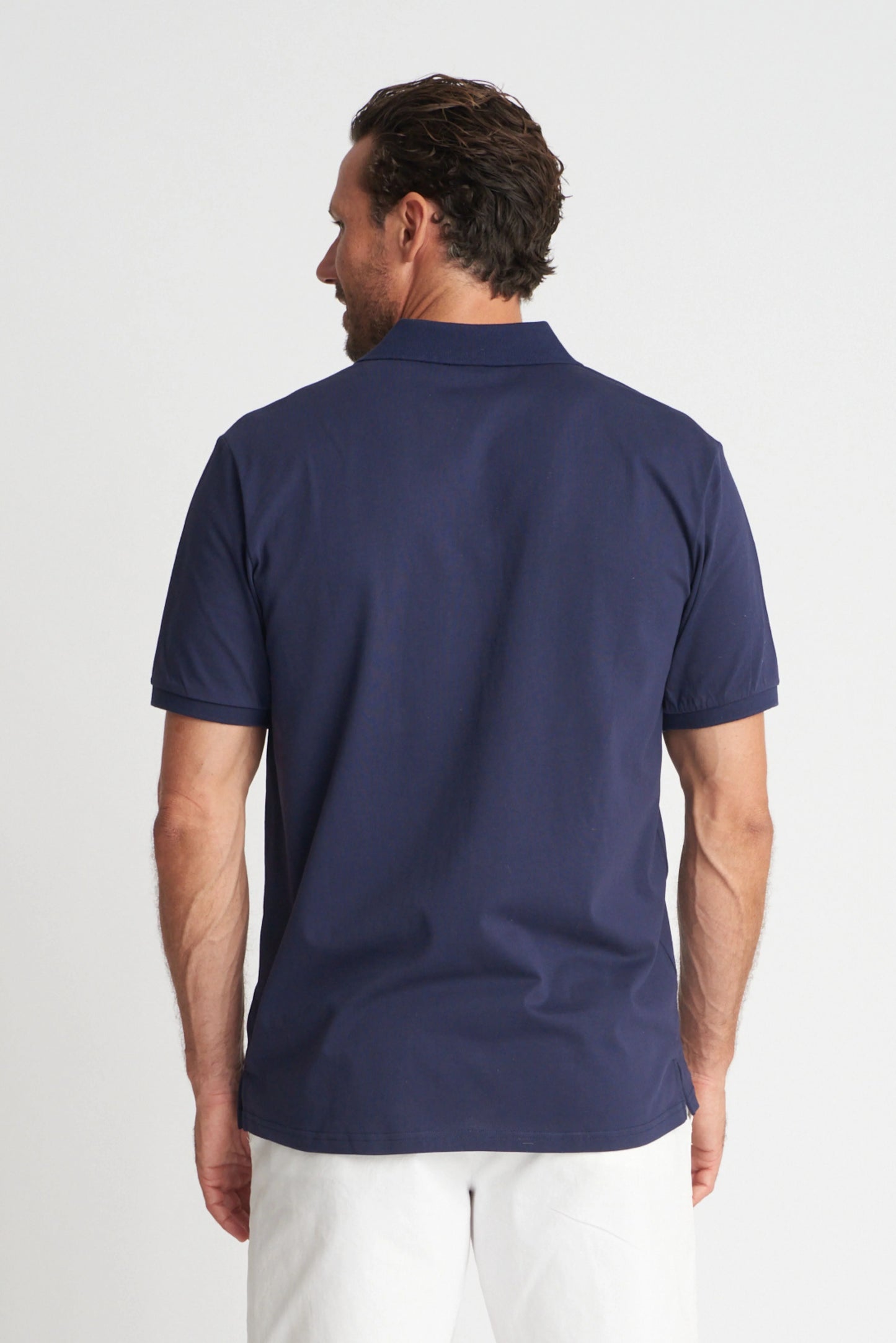 Plain Navy Polo