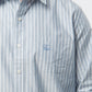Denim Blue White Stripe Shirt