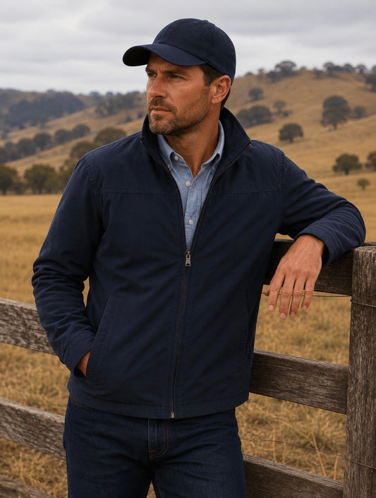 Ink Navy Padded Jacket
