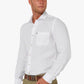 100% Linen White Long Sleeve Shirt