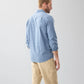 Denim Easy Care Multi Check Long Sleeve Shirt