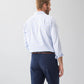 Sky Blue Easy Care Multi Check Shirt