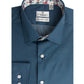 Teal Geo Print Shirt
