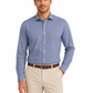 Denim Self Patterned Long Sleeve Shirt