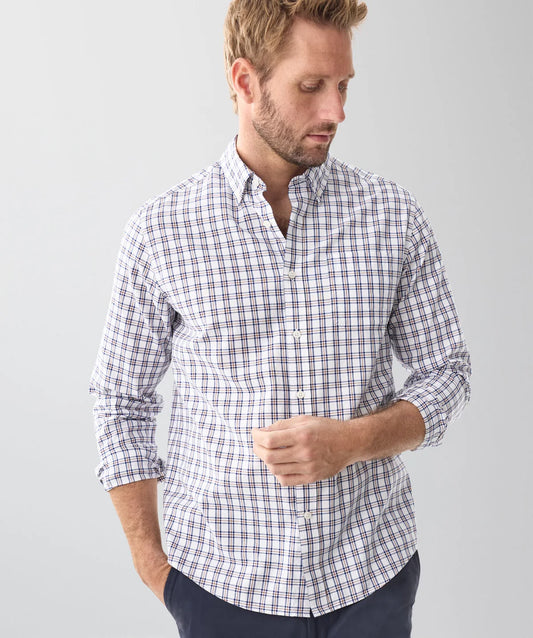 Casual Multi Check Long Sleeve Shirt