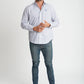 Navy White Check Shirt