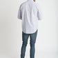 Navy White Check Shirt